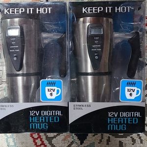 JLR Gear 12v Digital Heated Mugs---2